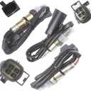 3PCS Oxygen O2 Sensor Kit for 2015-2017 Land Rover Discovery Sport 2.0L; 2014-2017 Range Rover Evoque 2.0L Upstream + Center + Downstream