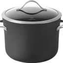 Calphalon Contemporary Hard-Anodized Aluminum Nonstick Cookware, Stock Pot, 8-quart, Black