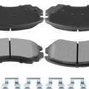 AUTOMUTO Front Brake Pads, 4PCS Front Ceramic Brake Pads Set D924 For Hyundai Elantra Sonata Tiburon Tucson For Kia Magentis Optima Soul Sportage