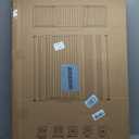 51" Extra Tall Cat Gate 30"-49.27" Wide, Auto Close, Pressure Mounted, for Cats & Small Dogs, Hallway, Stairs, Kitchen, Not Baby Gate,White