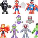 SPIDEY AND HIS AMAZING FRIENDS Marvel, Iron Man and His Awesome Friends Spidey and Iron Man: Avengers Team-Up, 3-Inch Action Figure Set, 3+