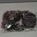 Artificial Plants Greenery Bonsai, Room Decor Fake Bonsai Tree Faux Plants for Home Decor Indoor Bookshelf Office Desk Bathroom Farmhouse Decor, Tall 9.5" (Purple)