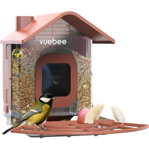 Bird Feeders for Outdoors, Bird Feeder with Camera Case Compatible with Blink Outdoor Camera, Smart Bird Feeder for Bird Watching with Your Security Camera - (Camera NOT Included)
