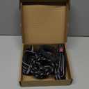 No Pull Dog Harness Adjustable Reflective Oxford Easy Control Small Dog Harness with A Free Heavy Duty 5ft Dog Leash (S (Neck: 13"-18", Chest: 17.5"-22"), Black Harness+Leash)