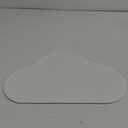 Pet Placemat for Dogs and Cats, Non-Slip Waterproof Dog Feeding Mats Prevent Food and Water Overflow, Puppy Bowl Mat Suitable for Small, Medium and Large Pets, Silicone, White, Size: Small