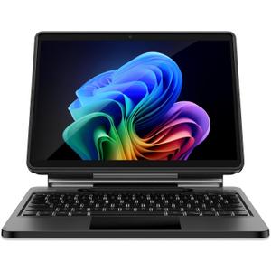 Dexnor for Microsoft Surface Pro 11/9 Case with Keyboard Magic-Style Keyboard Case with Detachable Magnetic Case & Floating Cantilever Stand & Trackpad & Dual Bluetooth & Backlit & Pen Holder