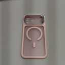 ESR for iPhone 17 Pro Max Case with Stash Stand, Camera Control Cover Compatible with MagSafe, Military-Grade Drop Protection Magnetic Phone Case, Scratch-Resistant Back Cover,Frosted Bubblegum Pink