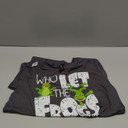 Who Let The Frogs Out  Funny Amphibian Lover Frog Owner TShirt, M