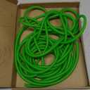 PATIKIL 26 Ft(8M) Fluorescent Green Latex Rubber Tubing, 3/16"(4mm) ID x 1/4"(7mm) OD, 1 x Rubber Tubing