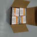 T10 Led Bulb,Dimmable 6W Led Tubular Bulbs, Soft White 3000K, 60 Watt Incandescent Bulb Equivalent,Clear Glass,E26 Base Lamp Bulb,for Cabinet Display Cabinet etc,4 Pack. (7.3 in -Soft White(3000K))