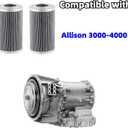 29548988 6Transmission Filter Kit Compatible with Allison 3000-4000 Donaldson P560971 Fleetguard HF28943 Baldwin PT9415-MPG KIT Replace 29558329 29506337 29545779 29540494 29558118