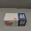 32 Pack Gauze Rolls, 4 in x 4.1 Yards, Premium Gauze Wrap Roll for Wounds, Bandage Wrap Rolled Gauzes, Mummy Wraps, Individually Wrapped