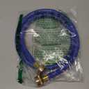 Cenipar 4FT Rubber Washing Machine Hoses Burst Proof 2 Pack For Hot and Cold Water 3/4" NPT Connection Water Supply Lines Fit for ALL Washing Machine