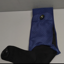 COODEO Dog Socks to Prevent Licking Paws, Healing Boots & Paw Protectors with Non-Slip Bottoms for Wound Protection, Waterproof Sleeve Shoes for Licking, Blue 2XL,Left