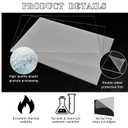 Roowest 1 Pcs 24 x 36 Inch, 1/2 Inch Thick Clear Acrylic Sheets Transparent Plastic Panels Sheets Cut to Size Cast Acrylic Board Panel with Protective Film for Craft DIY Project Sign Frame