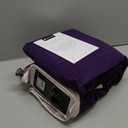 CHILLSUN Twin Air Mattress with Built in Pump for Guest & Home, 16" Inflatable Blow Up Mattress, Air Bed with Carrying Bag for Camping, Raised Elevated Double High Air Mattresses Foldable & Portable (Purple)