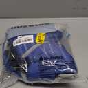 FUAMEY Dog Coat,Waterproof Dog Winter Jacket with Harness Built in Puppy Cold Weather Coats Reflective Pet Vest with Zipper Warm Fleece Dogs Snowsuit Windproof Blue XXL (chest:35in)