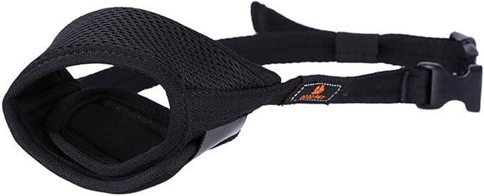 Anti-Chewing, Anti-bite, Adjustable Size Dog Mouth Cover,  Size  Small Dogs pet Dog mesh Breathable mask