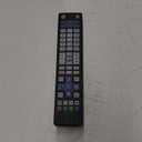 UltraPro Backlit One Touch Instant Pairing Replacement Remote Pre-Programmed for Samsung, Sony, LG, Vizio, Roku TV 2 Device 80830, Black