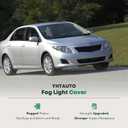 YHTAUTO Fog Light Cover Fits Nissan Altima 2019-2022 2.0L 2.5L, Front Bumper Fog Light Bezel Trim Right Passenger Side