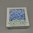 5 Inch Blue Gift Bow Curly Ribbon Bows Set of 8, Double Faced Satin Ribbon Bow Premade Self Adhesive Bow Decorations for Party, Wedding, Holiday, Gift Bows for Crafts, Wine Bottle, Presents