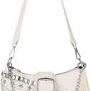 Verdusa Women's Y2k Star Embroidery Shoulder Bag Mini Chain Hobo Handbag Purses
