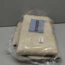 Bathroom Rug Sets, 4 Pieces Soft Area Rugs Set, Toilet Base Mat Carpet, Absorbent Washable Mats Dry Quickly, Home Dcor and Bath Room Accessories, Khaki