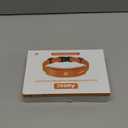 GPS Wireless Dog Fence with Free App, Electric Fence System with Training Collar, Portable Fence for Outdoor Use, Rechargeable Waterproof Flexiable Collar, Adjustable for Large Medium Dogs (Orange)