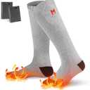 Heated Socks for Men Women, Battery Heated Socks, Electric Heated Socks for Camping Fishing Cycling Skiing Skating Hunting Hiking