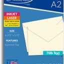Envelope, Cream/Off White 4 3/8" x 5 3/4" for Greeting cards, Invitations - 100 Envelopes