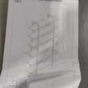 FRAPOW Bookshelf, 6 Tier Book Shelf 83Inch Tall Bookcase, Industrial Large Bookshelves Rustic Book Case with Open Metal Frame for Office, Bedroom, Farmhouse, Living Room (Vintage)