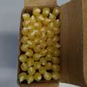 Pure Beeswax Candles, 6.3" Decorative Thin Taper Candles,Honey Scented, Dripless, Smokeless, 30min Burn Time for Birthday, Dinner, Prayer, Church, Hanukkah, Christmas (50 pcs)