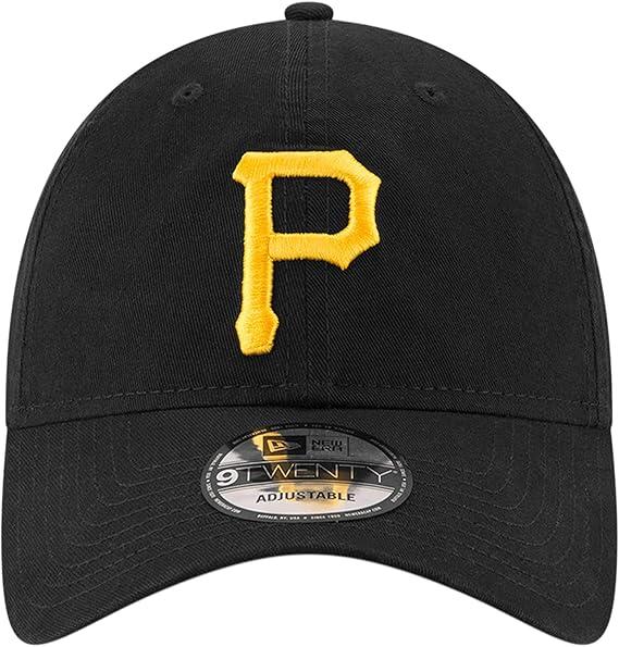 New Era MLB Khaki Core Classic 9TWENTY Adjustable Hat Cap One Size Fits All, Color: Pittsburgh Pirates