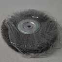 2 Pack 6-Inch Wire Wheel for Bench Grinder, 0.012 Carbon Steel Wire, Wheel Brush for Bench Grinder, 1/2-Inch and 5/8-Inch Arbor