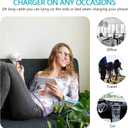 C Charger Cable Fast Charging Phone Android Power Cord 4 Compatible for Samsung Galaxy S24+ S23 Ultra S22 Plus Note 21/20 Ultra, S21+/S20 Plus/S21 S20 FE/S10 Plus/S9 A11/A21/A51/A71 Google 5 4A XL 7