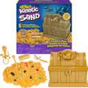 Kinetic Sand, Treasure Hunt with 14 Surprise Reveals & 1.62lbs Rare Shimmer Gold Play Sand, Sensory Toys, Holiday Gifts & Stocking Stuffers for Kids Ages 3 and up