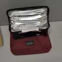 Aotto Portable Oven, Electric Lunch Box Food Heater - 12V/24V/110V 3-in-1 Car Food Warmer - Heated Lunch Box for Adults - Cook, Reheat & Keep Meals Warm for Car, Truck, Travel, Work, Home - Red