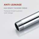 Wall Mounted Extention Shower Arm (Sold with Shower Arm Flange) for U4993-PK 6-inch, Chrome