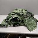 MIULEE Velvet Curtains Olive Green Elegant Grommet Curtains Thermal Insulated Soundproof Room Darkening Drapes for Classical Living Room Bedroom Decor 52 x 84 Inch Set of 2