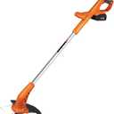 WORX Cordless String Trimmer & Lawn Edger, Electric Weed Wacker with 4.2 LBS, 20V Weed Eater with Auto Feed, Battery & Charger Included, WG154