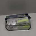 Ourokhome Vegetable Chopper Cutter with Container, Manual Hand Food Veggie Dicer with 2 Chopping Blades for Potato Strips, Onion Cubers, Carrot Sticks, Essential Kitchen Gadgets (2 in 1, Gray) (Green)