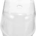 Pet Bird Bath Box Hanging Bird Cage Bathtub for Parrots Cockatiels Easy to Space-Saving Design Material Bathing Tub Accessory (White)