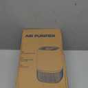 Air Purifiers for Home with H13 Quiet HEPA Filter Up to 1076 Ft for Pet Hair, Odors, Pollen, Smoke, Compact Air Cleaner with 3 Speeds, Timer, Aroma Quiet 360Intake Filter, White