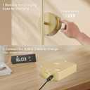 KARTOOSH Removable Battery Operated Wall Sconces with Remote Control 350Rotate LED Wireless Wall Lights with 3 Color Temperatures & Dimming for Bedroom, Hallway,28.3 Inch (2 Pack)
