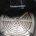 Chefman Air Fryer  6 QT Compact Airfryer for Quick & Easy Meals in Minutes, Features Hi-Fry Technology for Extra Crisp, Touchscreen Controls with 4 Presets, Nonstick & Dishwasher Safe Basket - Black