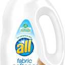 all Concentrated Fabric Softener Liquid, 40 Loads-Free & Clear-32 oz