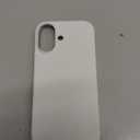 ORNARTO Compatible with iPhone 17 Case 6.3, Slim Liquid Silicone 3 Layers Full Covered Soft Gel Rubber Phone Case Protective Cover 6.3 Inch, White