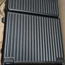 AIWEINY Carry on suitcase Zipperless Luggage,Polycarbonate Aluminum Hard Shell, Expandable Carry-On Suitcase with Spinner Wheels, 24 Inch Cabin