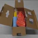 INPANY Fox Bouncy Horse Hopper Toys, Toddlers Bounce Zoo Animal Toys, Inflatable Hopping Horse Buddies, Ride on Rubber Bouncer, Outdoor Indoor Baby Birthday Gifts Toy for 2 3 4 Year Old Girls Boys