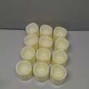 Quelay 24 Pcs Christmas Candle Rings Wreaths Berry Pillar Garland Candle Ring Holder Christmas Table Centerpiece Decor for Xmas Pinecone Holiday Festival Kitchen Cabinet Wreaths Hanging Decor